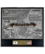 [Limited edition!!] The wire fence from DMZ w/tin Casting Frame Made in ... - £46.31 GBP