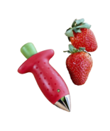 Strawberry Huller - Fruit Stem Removal Tool Easy and Quick to Use - £3.87 GBP