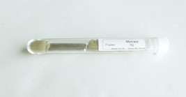 Mercury metal    Hg    25 grams - $48.00