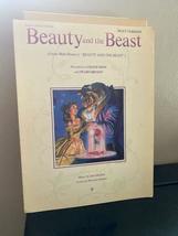 Beauty and the Beast (sheet music) male/female duet version - $7.00