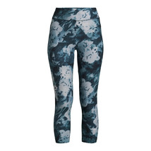 Time and Tru Women&#39;s Sueded Capri Leggings, 22&quot; Inseam, Floral Size S(4-6) - $13.85