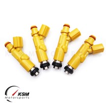 4 x Fuel Injectors 23250-22030 for 2000-2008 Toyota Celica Pontiac Vibe 1.8L L4 - £87.45 GBP