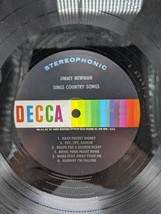 Jimmy Newman Sings Country Songs Vinyl Record - $185.23 MXN