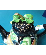 Jeanette McCall  pear TEAPOT -- ICING ON THE CAKE - RETIRED NIB original - €63,33 EUR