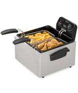 Stainless Steel Dual Basket Pro Fry Immersion Element Deep Fryer - $277.16