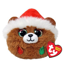 7cm Ty Beanie Puffies Balls Big Eyes Stuffed Plush Toy Soft Cute Animal ... - £9.15 GBP