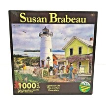 The Art of Susan Brabeau Lighthouse Life 1000 Piece Puzzle 27 x 20 NEW S... - £23.09 GBP