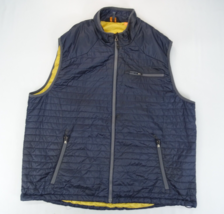 Orvis Vest Jacket Adult 2XL Blue Trout Bum Quilted Puffer Hunting Fishin... - $23.70
