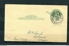 USA Postal Card Rare cancel 1st day of Army PIlot School Established July 18 194 - £7.96 GBP