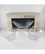 Nachtmann Reidel Glassworks Ocean Bowls Set Lead Crystal In Box - £39.33 GBP