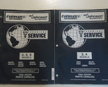 1996 Evinrude Johnson Modelli 3 4 5 6 8 9.9 Parte Catalogo Manuale 4VOL Set - £34.35 GBP