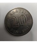 1967 Malaysia 20 Sen Coin - $4.00