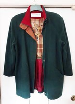 VTG MACKINTOSH Classic New England Field Jacket Coat Wool Blend Green Wo... - £54.94 GBP