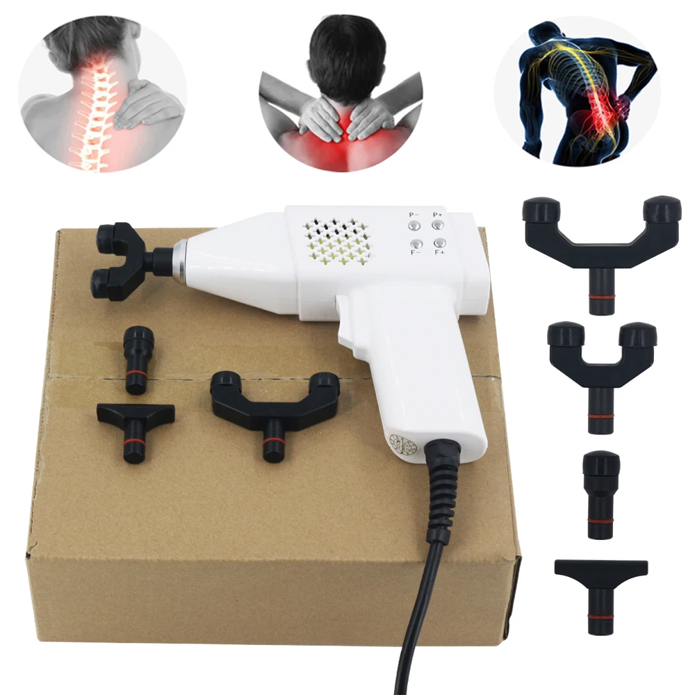 Actic adjusting tool 450n home use adjust massage gun 4 heads spine correction massager thumb200