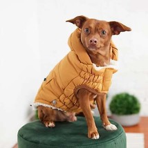 Luxurious Yellow Super Puff Parka with Elasto-FIT Technology - £70.64 GBP+