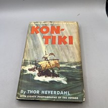 Kon-Tiki: Across the Pacific by Raft By Thor Heyerdahl HC DJ Rand McNally 1953 - £19.10 GBP