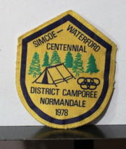 1978 Centennial District Camporee Normandale Boy Scout Patch - $5.89