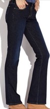 Lucky Brand Women&#39;s Jean Lolita Dark Blue Boot Cut Stretch Size 0 Or 25 X 35 NWT - £77.85 GBP