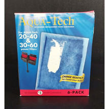 Aqua-Tech 6-Pack 20-40/30-60 Power Aquarium/Filter Replacements SKU 2542 - $22.50