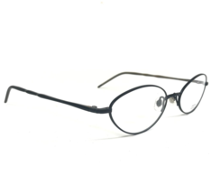 Sama Eyeglasses Frames CL-36 BLK Matte Black Gold Round Wire Rim 53-19-138 - £96.97 GBP