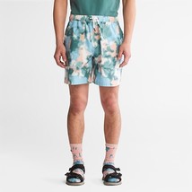 Timberland Men&#39;s Organic Cotton Stretch  Summer AOP Shorts Multicolor-XL - £23.92 GBP