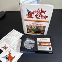 A Walt Disney Christmas Beta Tape 1986 Mickey Pluto Chip Dale HTF - $748.61 MXN