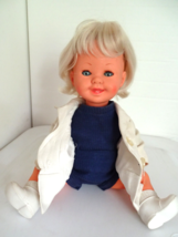 Vintage 1960&#39;s Made in Italy 15&quot; Vinyl Baby Doll - £26.28 GBP