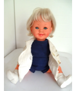 Vintage 1960&#39;s Made in Italy 15&quot; Vinyl Baby Doll - $34.99