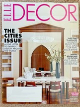ELLE DECOR Magazine NOVEMBER 2021 New SHIP FREE The Cities Issue - £23.62 GBP