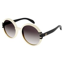 GUCCI GG1067S 003 Ivory/Black/Brown Gradient 58-20-140 Sunglasses New Au... - £197.34 GBP