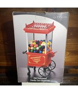 Godinger Silver Art Co Old Fashioned Candy Cart Dispenser Gumball NIB - $18.69