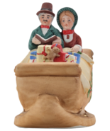 Enesco Musical Box Hark! The Harold Angels Sing Couple In Sleigh With Gifts - £16.33 GBP