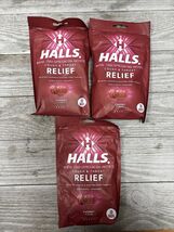 3Pk Halls Triple Soothing Action Cough Drops, Cherry - $14.84