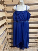 Sweet Storm Blue High Low Cocktail Dress Woman&#39;s Size 20W - $24.75
