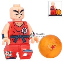 1pcs Dragon Ball Super Krillin Kame costume Tournament of Power Minifigures Toy - £2.31 GBP