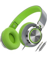 AILIHEN C8 Foldable Wired Headphones with Microphone and Volume Control ... - $33.99