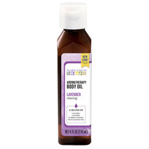 Aura Cacia Aromatherapy Body Oil Relaxing Lavender 4 Fl Oz - £8.68 GBP