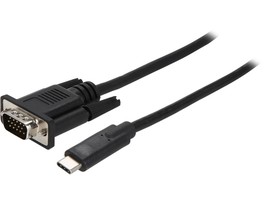 StarTech.com CDP2VGAMM2MB USB-C to VGA Adapter Cable - 2m (6 ft.) - 1920 x 1200 - £68.73 GBP