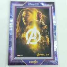 Infinity War 2023 Kakawow Cosmos Disney  100 All Star Movie Poster 058/288 - £38.87 GBP