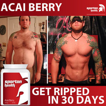 Acai Spartan Health Acai Berry Pills Tablets Extreme Fat Burner Weight Loss!! - £22.10 GBP