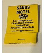 Vintage Match Book Advertising matchbook Sands Motel San Luis Obispo Cal... - £10.81 GBP
