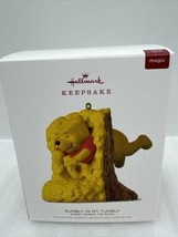 2018 Hallmark WINNIE THE POOH Ornament “Rumbly In My Tumbly” Magic Light/Sound - £27.98 GBP