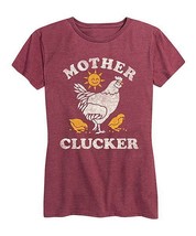 MSRP $32 Instant Message Women&#39;s &#39;Mother Clucker&#39; Relaxed-Fit Tee Size 3XW NWOT - £12.39 GBP