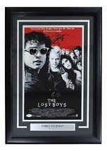 Corey Feldman Signé Encadré 11x17 The Lost Garçons Photo Paix Inscr PSA ... - £153.28 GBP