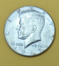 1965 D  Kennedy Half Dollar 40% Silver Coin - £4.60 GBP