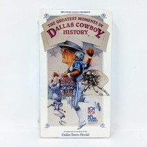 Vintage The Greatest Moments in Dallas Cowboy History (VHS, 1992) Sealed New - £7.51 GBP