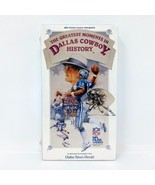 Vintage The Greatest Moments in Dallas Cowboy History (VHS, 1992) Sealed... - $9.46