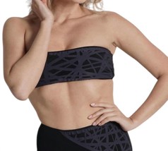 Sauipe lillian strapless bikini top in Black/Navy - $75.00