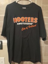 Hooters Amsterdam City Of Holland T-shirt Size XL RARE Limited Edition  - £32.16 GBP