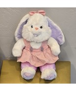 Vintage Fairview Plush Bunny in Velvet Dress - $48.00